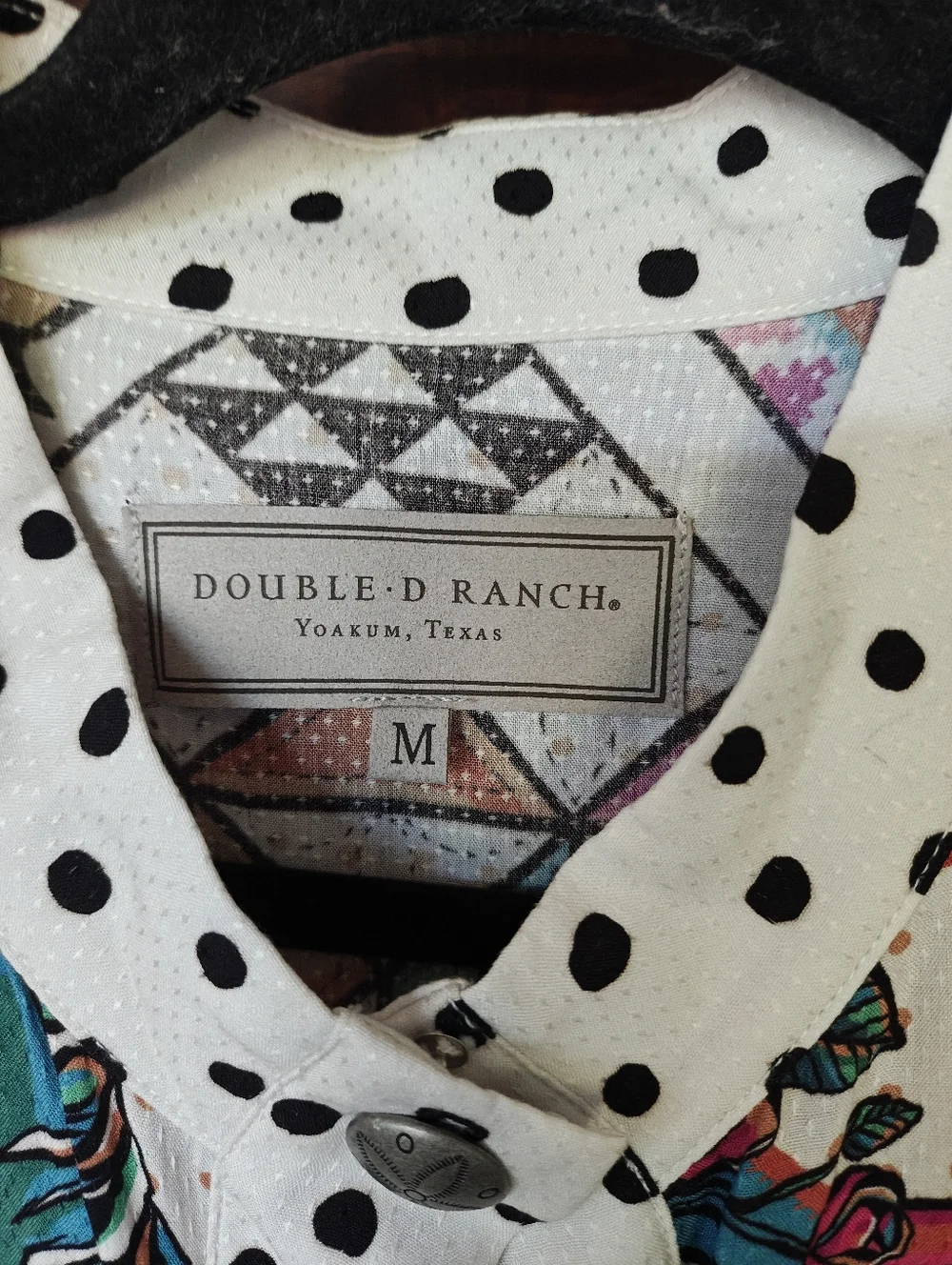 Double D Ranch Blouse Nwt - Picture 6 of 6